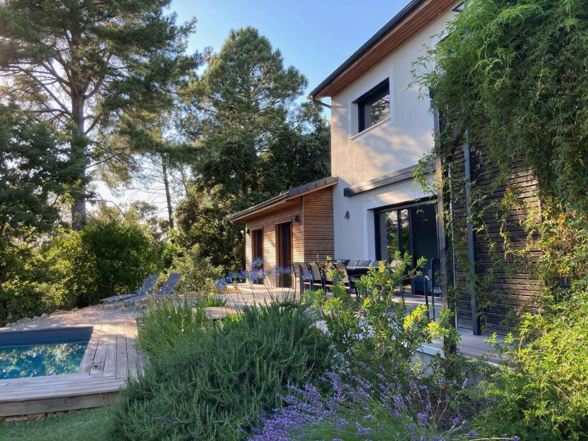 Du Reve O Naturel - Maison De Vacances Entre Gorges De L'Ardeche Et Gard Saint-Julien-de-Peyrolas Exterior foto