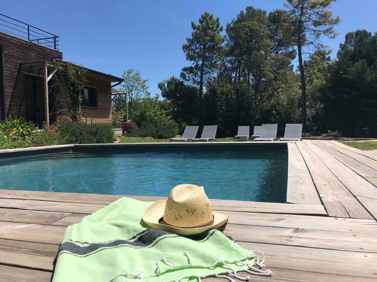 Du Reve O Naturel - Maison De Vacances Entre Gorges De L'Ardeche Et Gard Saint-Julien-de-Peyrolas Exterior foto